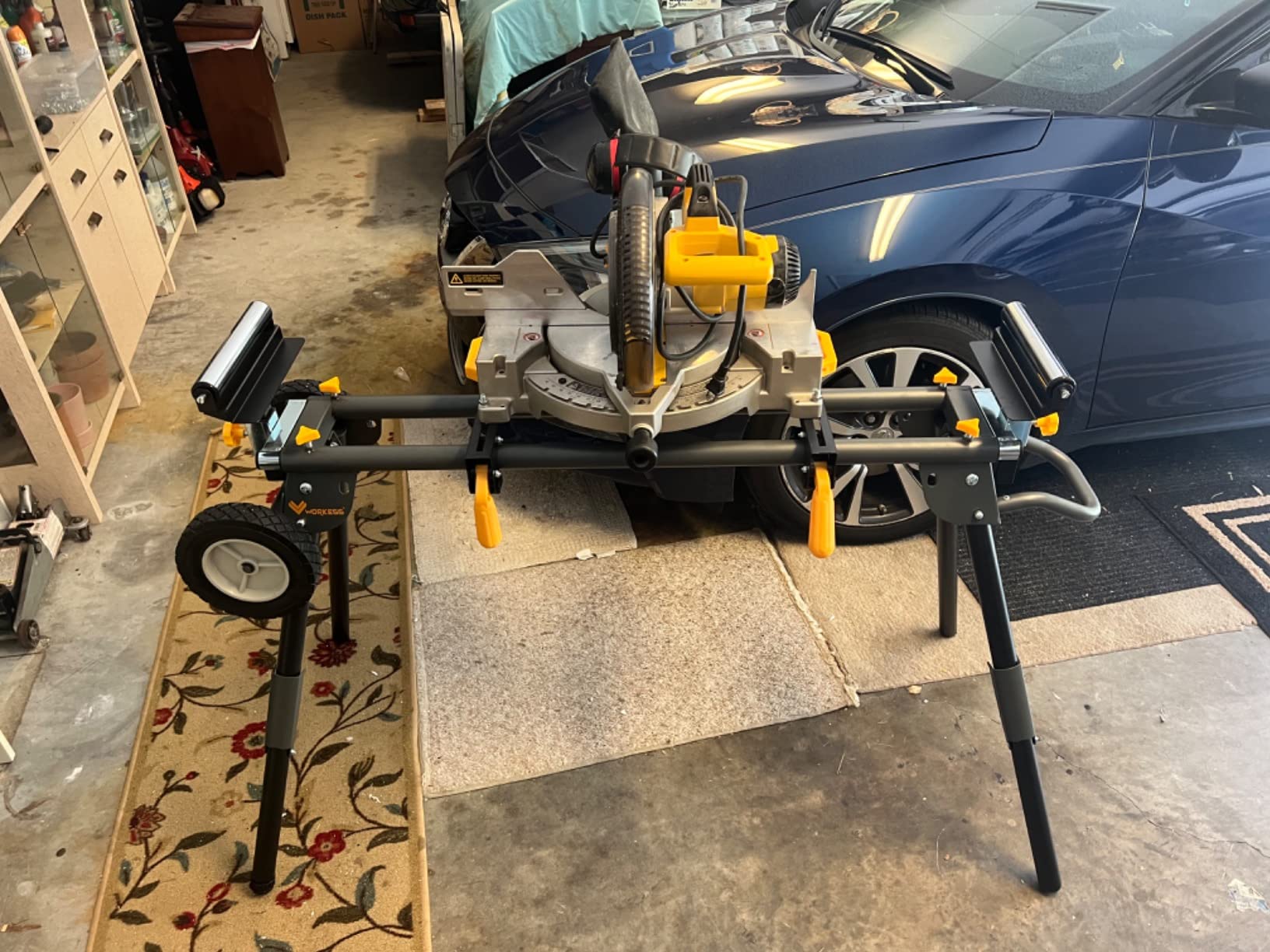 $15/mo - Finance Light Weight Universal Miter Saw Stand 330 Lbs Load ...