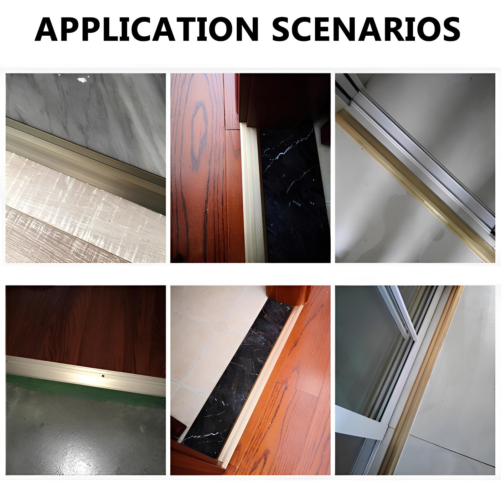 Perfil De Transición De Aluminio 1 Pieza - Riel De Transición Atornillado
