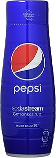 SodaStream Sirup Pepsi Cola - 1x Flasche ergibt 9 Liter Fertiggetr&auml;nk, Sekundenschnell zubereitet und immer frisch, 440 ml