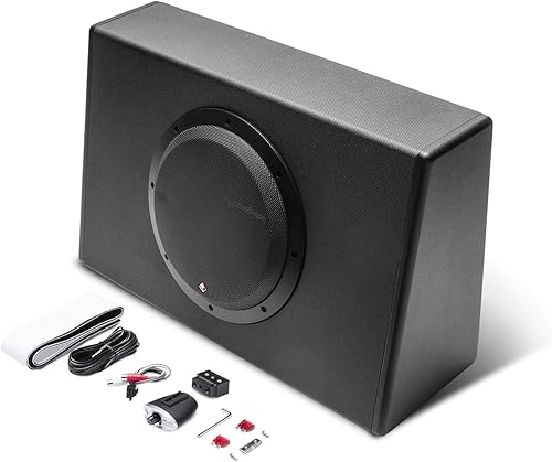 Miniatura 5 de Rockford Fosgate Punch P300-12T - Subwoofer amplificado de caja sellada para camión de 12 pulgadas, 300 W, color negro