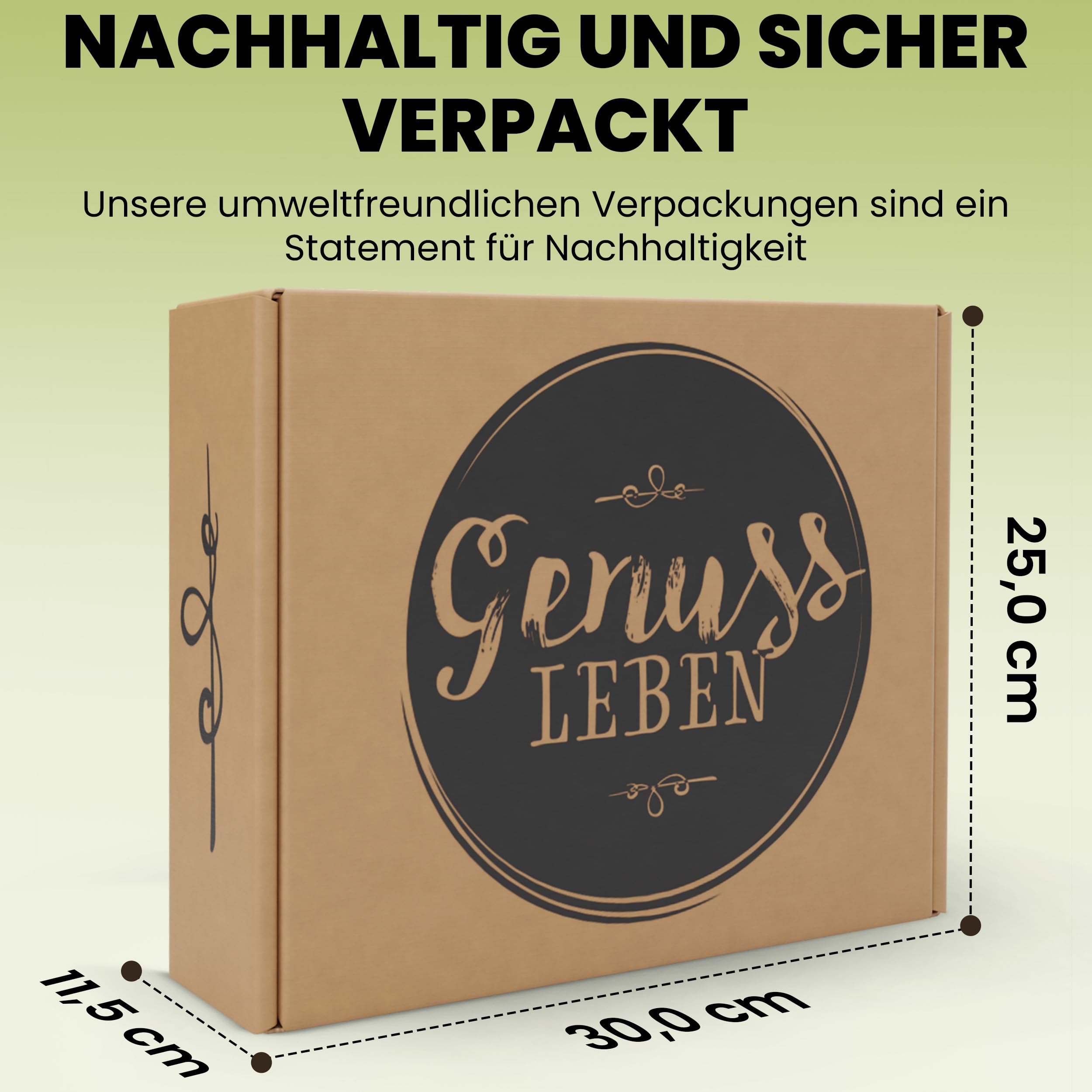 Genussleben Box mit Badreiniger 500ml, Backofenreiniger 500ml und Vorwaschspray 400ml