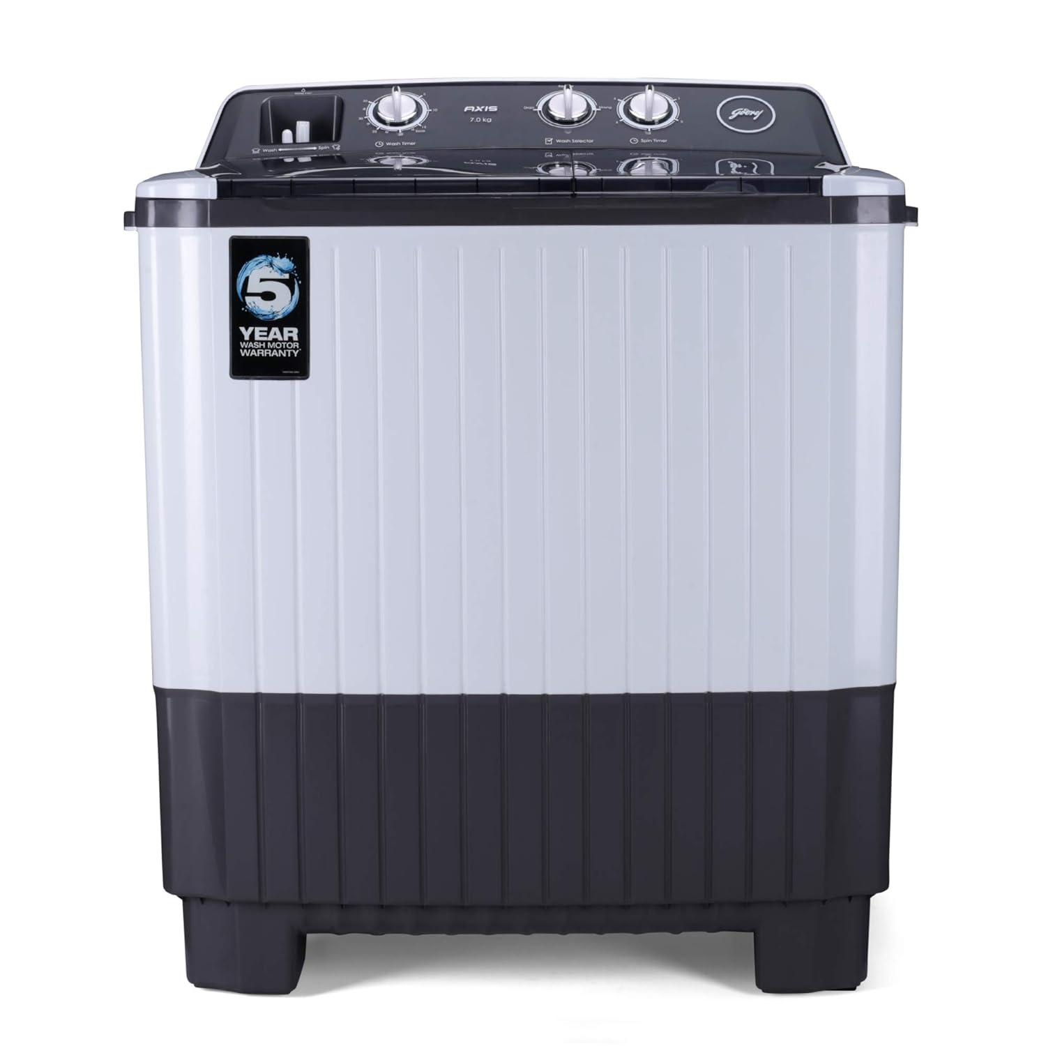 Godrej 7 Kg SemiAutomatic Top Loading Washing Machine (WSAXIS 70 5.0