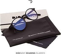 Vista 30 de DIDINSKY readers presbyopia reading glasses anti blue light for men and women. Rubber touch, flexible temples and anti-reflective lenses. Graphite