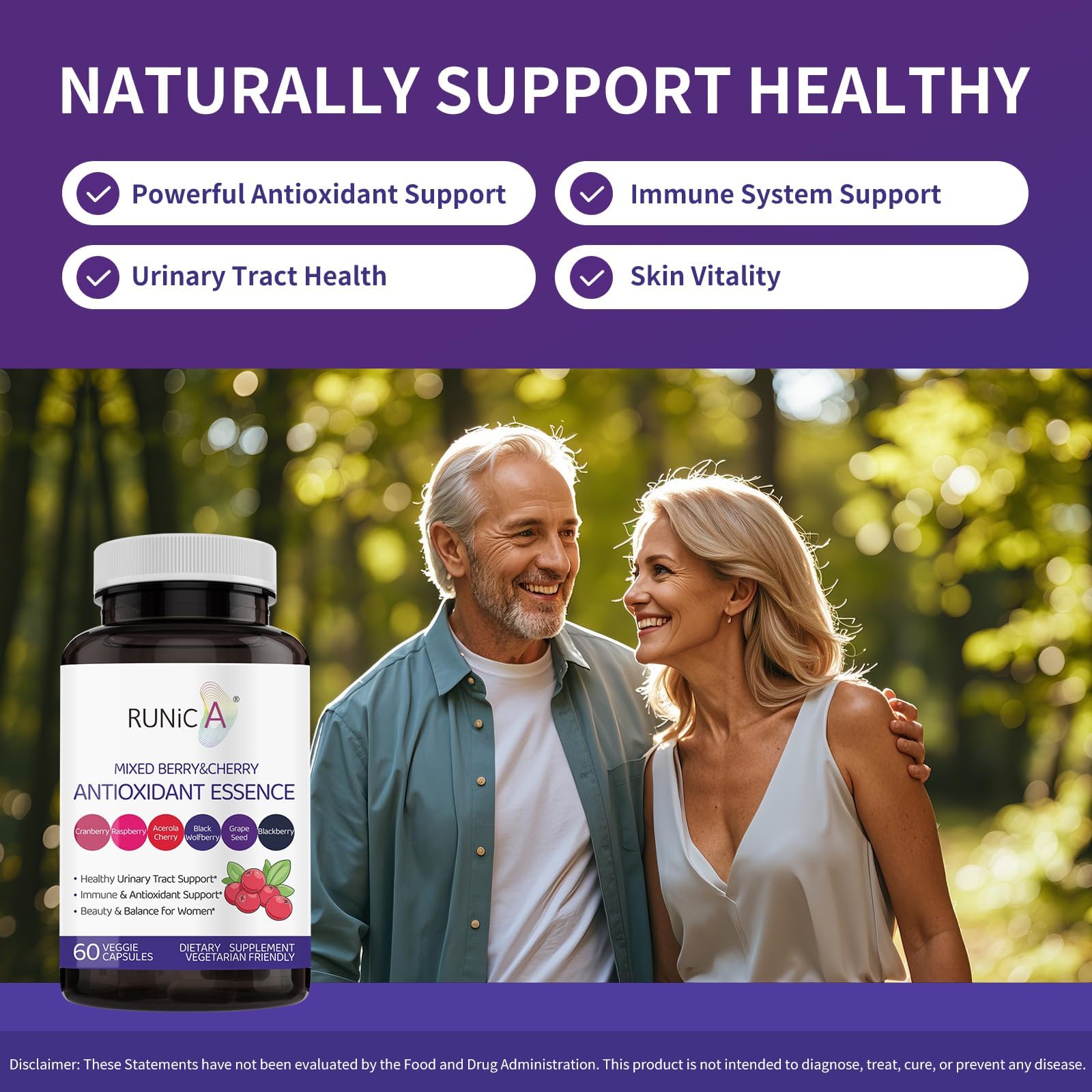 6-in-1 Urinary Tract Support for Women, Cranberry,120 Vegan Capsules — Amazon image 2