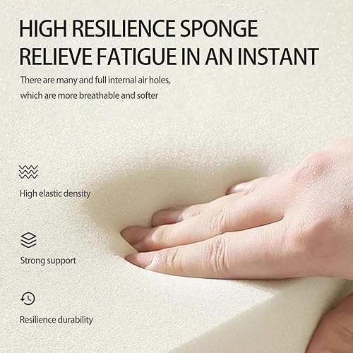 Miniatura 7 de Upholstered Dining Chairs with Backrest,Kitchen Chairs Leather,Living Room Chair with Wood Legs for Home, Restaurant, Hotel, Conference Room, Orange