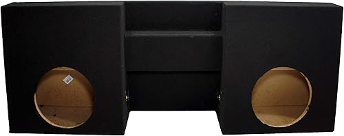 Miniatura 3 de Compatible con Toyota Tacoma 05-12 doble cabina camión doble 10" Kicker C10 subwoofer subcaja caja 600 vatios pico