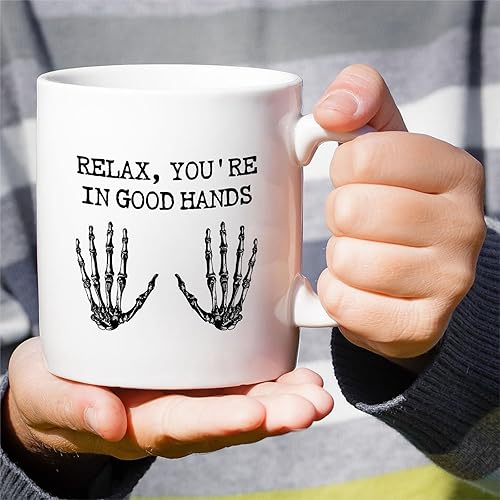 Vista 95 de Retreez Taza divertida – Trust Me I'm Almost a Doctor - Tazas de café de cerámica de 11 onzas – Divertido, sarcasmo, sarcástico, motivacional