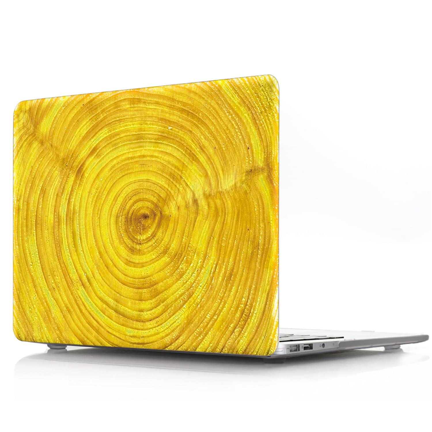 Cas pour MacBook Air 11 coque grain de bois avec couvre-clavier