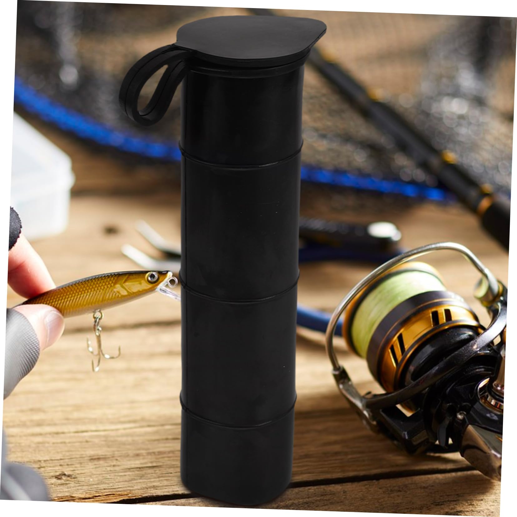 diy garage fishing rod holder DIY Garage Door fishing rod storage
