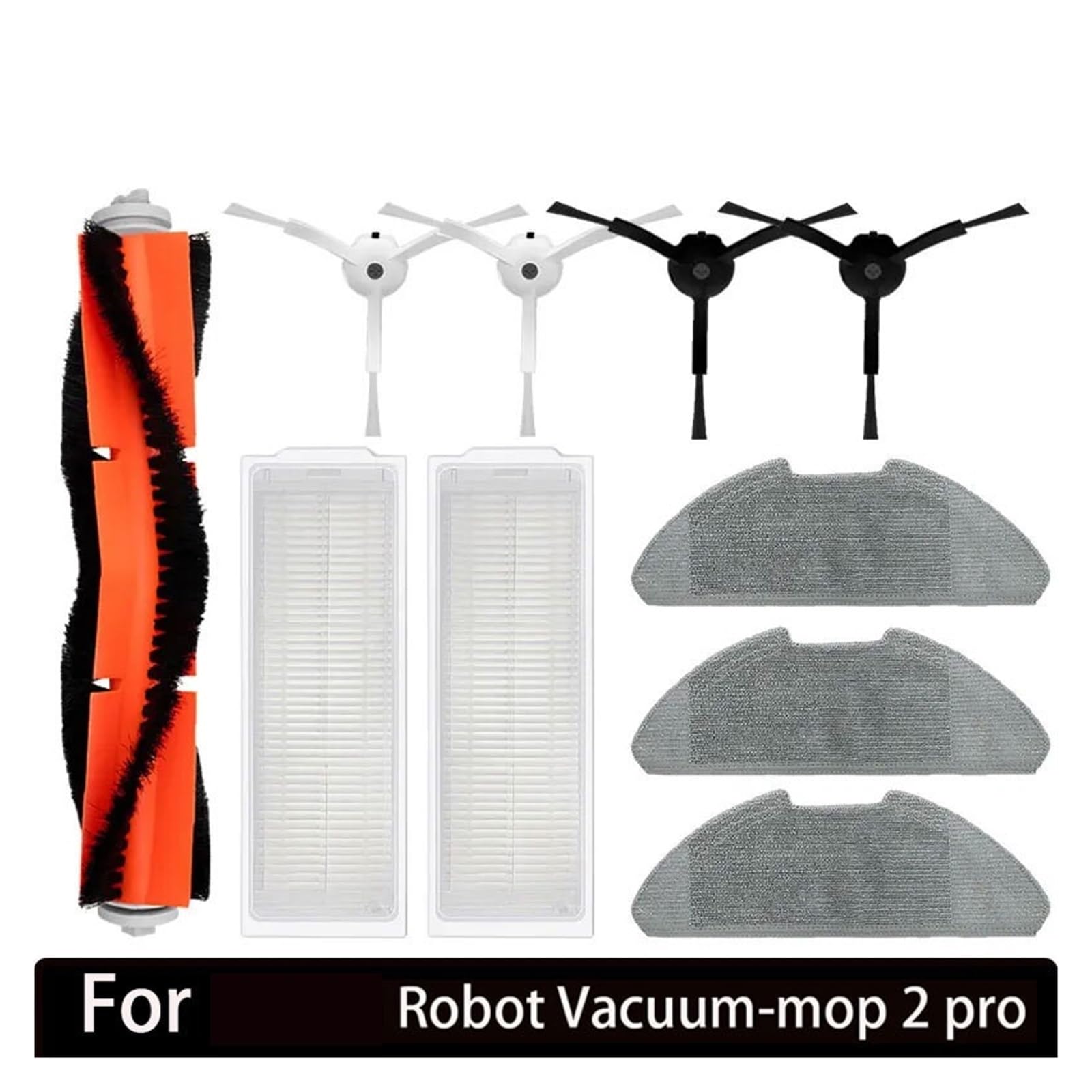 Paño De Fregona for Robot Aspirador, Compatible con Xiaomi, Mi Robot Vacuum-Mop 2 Pro Lite MJST1SHW MJSTL, Almohadillas Absorbentes De Limpieza De Suelo De Tela Suave(Set 9)