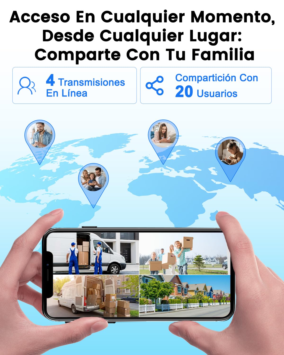 Bextgoo 2K HD Mirilla Digital Puerta con Tarjeta 32GB, Videoportero WiFi con Mirilla Digital Puerta WiFi Grabadora, Batería 8000mAh, 170° Visión, Detección Humanoide AI, Audio Bidireccional