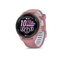 Garmin Forerunner 265S, Smartwatch per la corsa, 42mm, GPS multi-band, Display AMOLED, VO2max, HRV Status, Dinamiche di corsa al polso, Tempi di recupero, Autonomia fino a 15 giorni (Aqua)