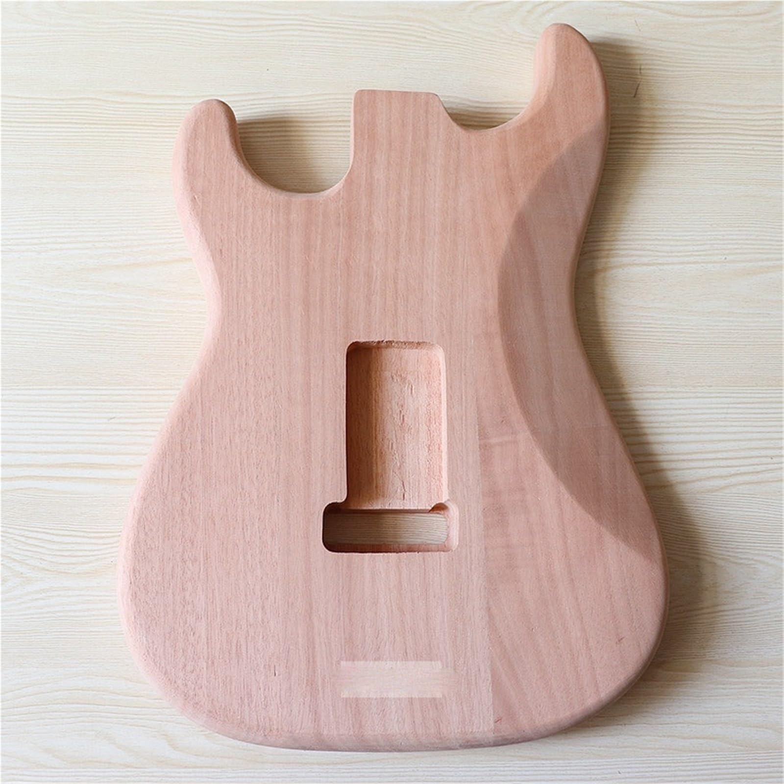Trzyczęściowa Gitara Elektryczna Z Korpusem Mahoniu Akcesoria Do Samodzielnego Montażu Lite Drewno Zestaw Samodzielnego Montażu Korpusu Gitary