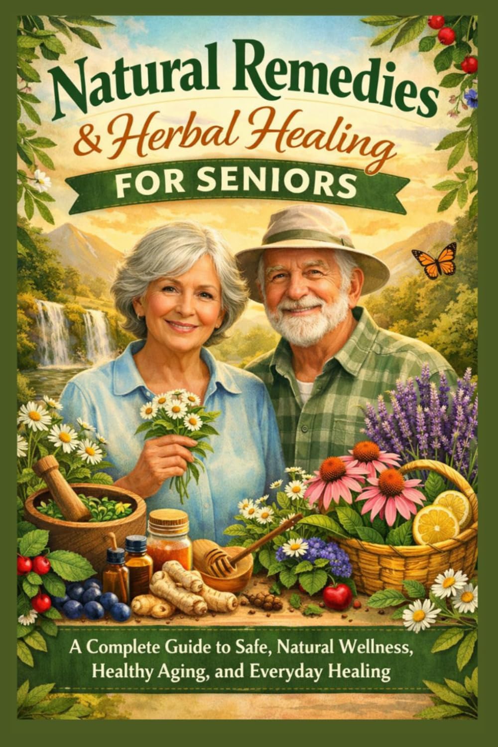 Natural Remedies & Herbal Healing for Seniors: A Complete Guide to Safe, Natural Wellness, Healthy Aging, and Everyday Healing