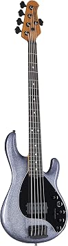 Ernie Ball Music Man DarkRay 5 Bass Guitar - Starry Night with Ebony Fingerboard