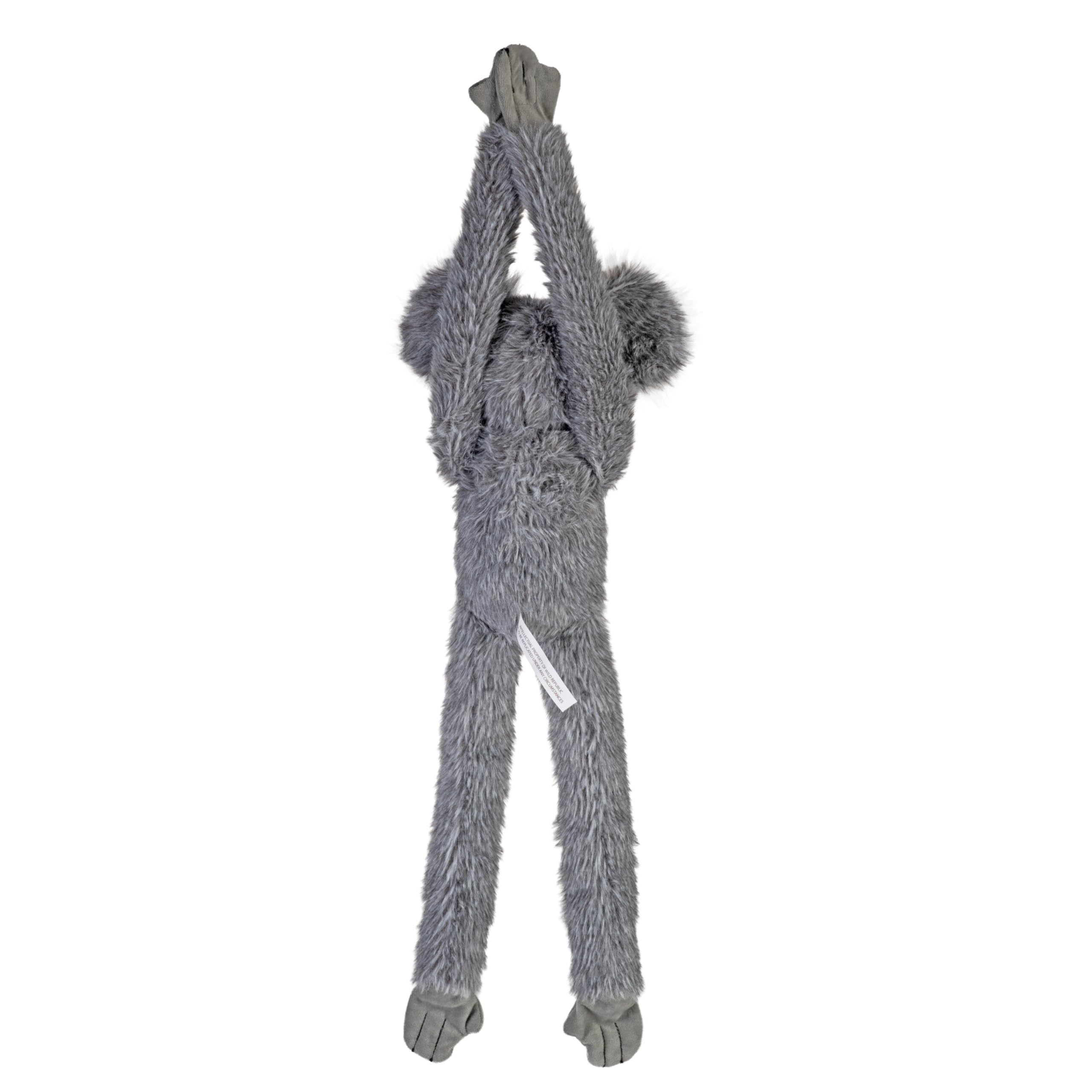 Wild Republic Hanging Eco Koala, Peluche, 53 cm, Giocattolo di Peluche, Imbottitura in Bottiglie d’Acqua Riciclate Filate