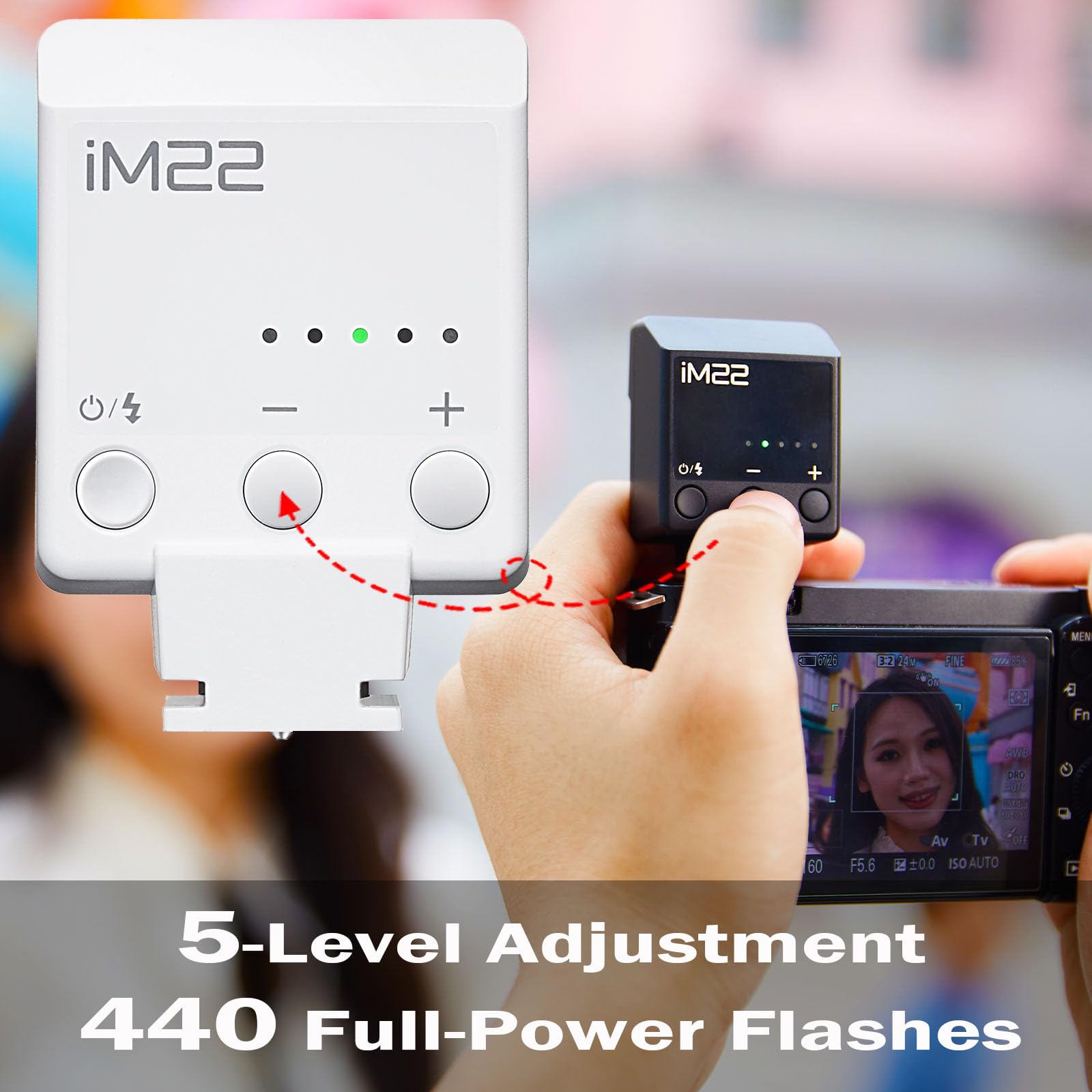 Godox iM22 Mini Flash (Bianco)