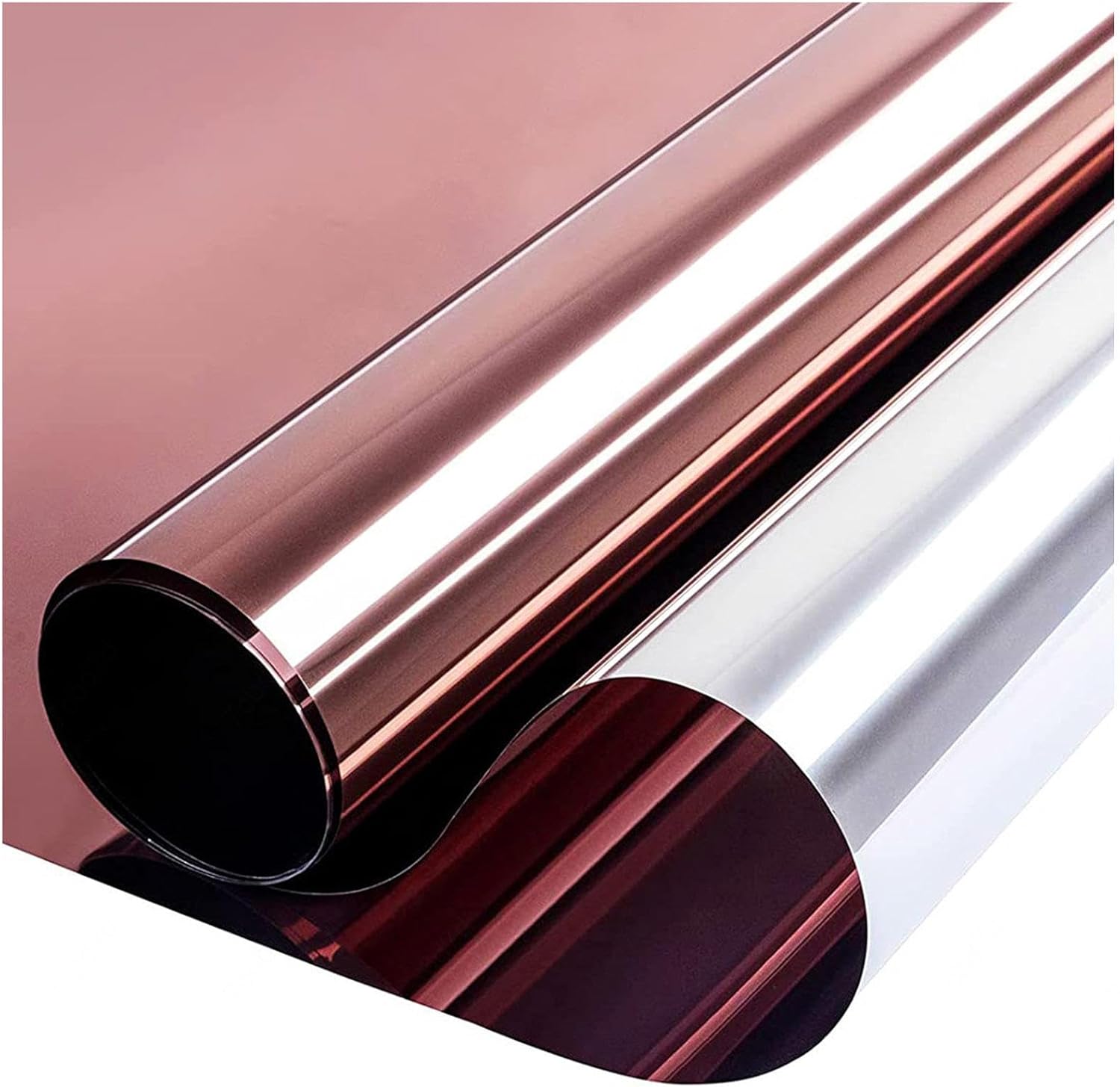 Window Film Anti Glare, Mirror Film for Window, Self-Adhesive Sunscreen Film, Reflective Window Tint Film, Window Privacy Film, Interior Exterior,WxH-152x400cm(60 * 157in)