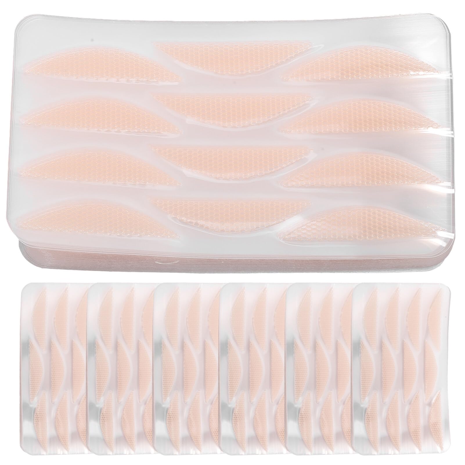 NOLITOY Eyelid Lift Strips 50 Sheets Double Eyelid Patches for Makeup Invisible Comfortable