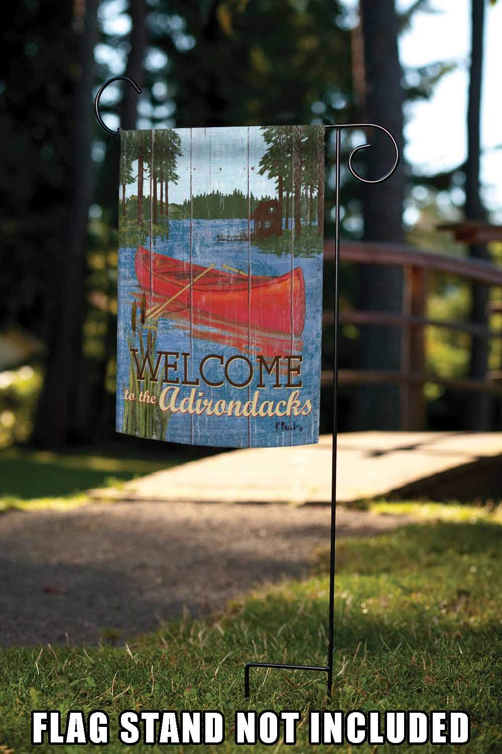 ATOLY Welcome To The Lake Chair Gartenflagge – 30,5 X 45,7 Cm, Jute Doppelseitig, Für Haus & Garten
