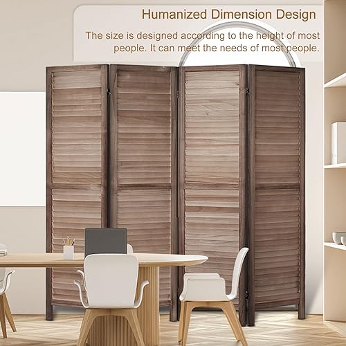 Miniatura 2 de Divisor de habitación de 5.6 pies de alto y 16 pulgadas de ancho, separadores de habitación y pantallas plegables de privacidad, pantalla plegable