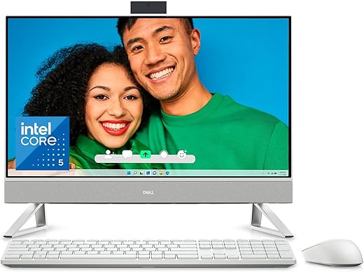 Dell Inspiron 7720 All-in-One, 27" FHD Touch, Core i7, 32GB RAM, 512GB SSD, 1TB HDD, NVIDIA MX550 GDDR6 - White (Refurbished)