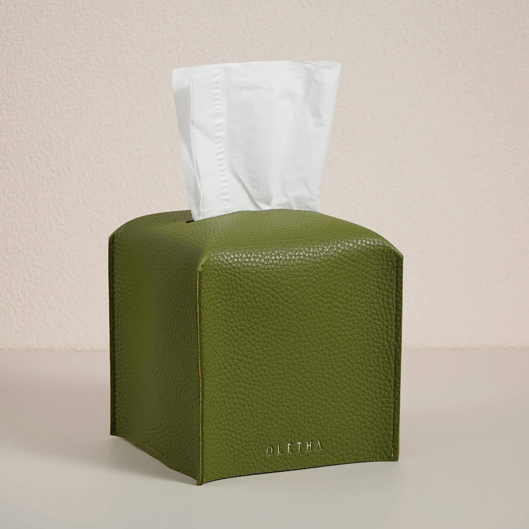 Navy Blue Tissue Box Cover - Aesthetic Decor -7
