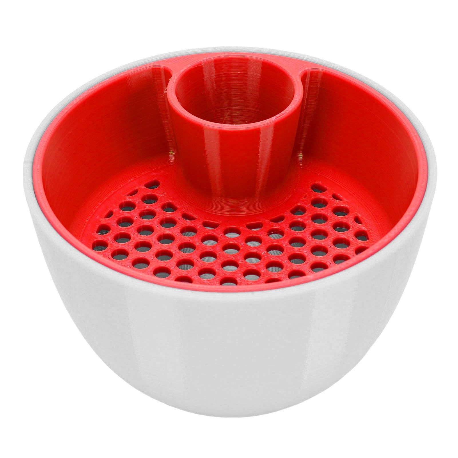 Cosiki Pistazienschale, Moderne Snack-Servierschale, Doppelte Nussschale mit Muschelaufbewahrungsdesign, Ideal für die Küche zu Hause, Zum Essen und Als Nusshalter für Partys (Stil 1)