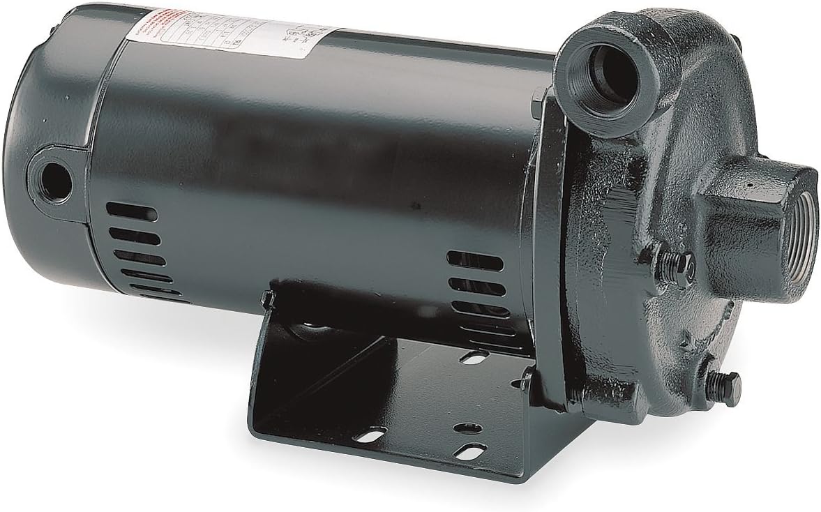 Dayton Cast Iron 3/4 HP Centrifugal Pump 115/230V, 4RU77