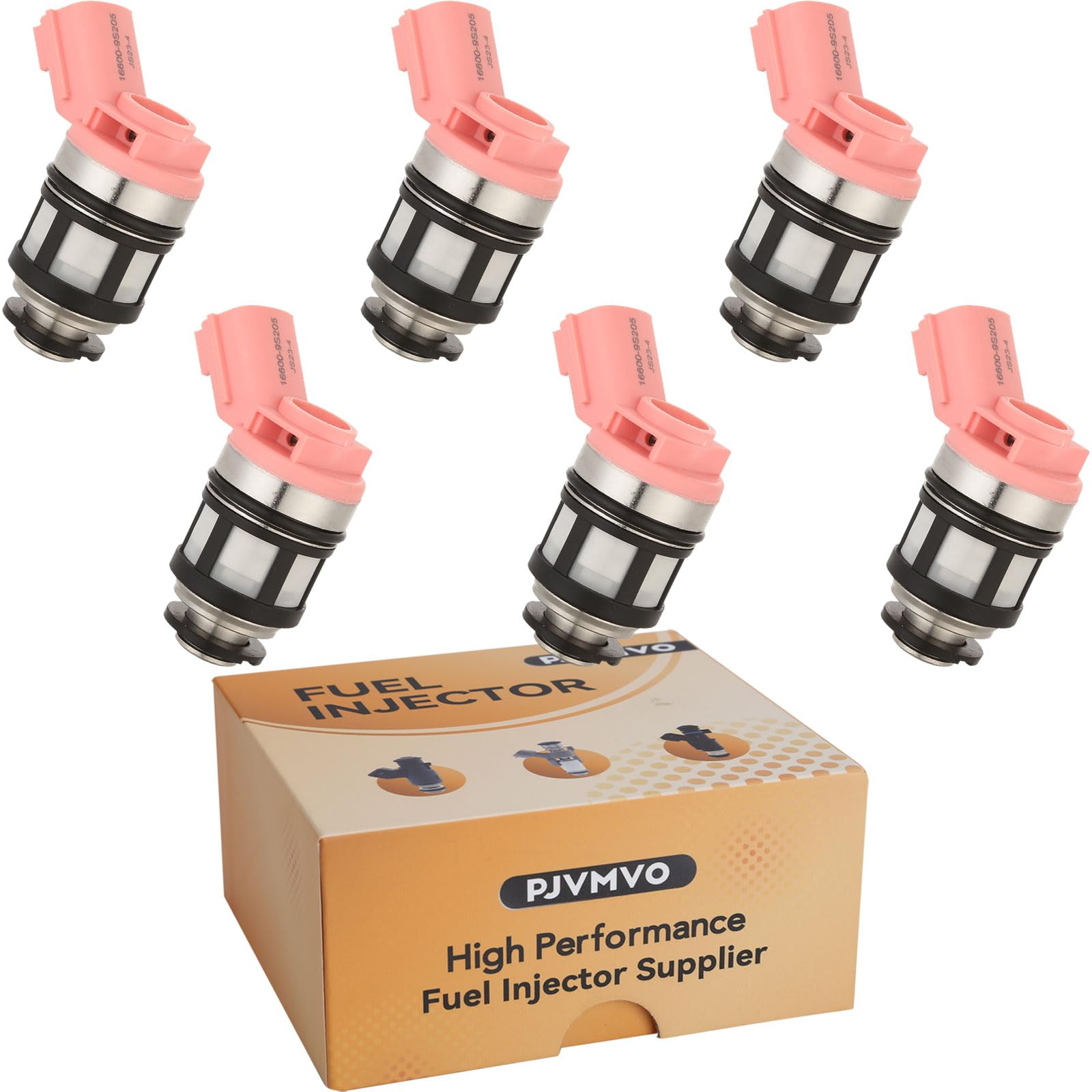 Photo 1 of JS23-4 Fuel Injectors,Compatible with/Nissan 3.3 Frontier Xterra 1999-2004, Pathfinder 3.3L 1996-2000,Quest 1999-2002 |1 Holes| |Set of 6|