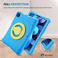 Vista 4 de ProCase Funda para niños para iPad Air de 10.9 pulgadas, 5ª generación 2022/4ª generación 2020/iPad Pro 11 2020/2018, a prueba de golpes, mango