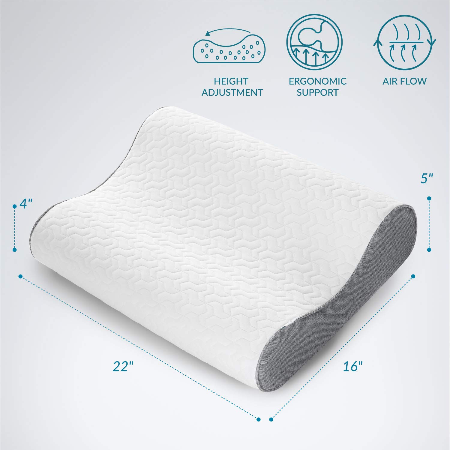 bedsure memory foam pillow