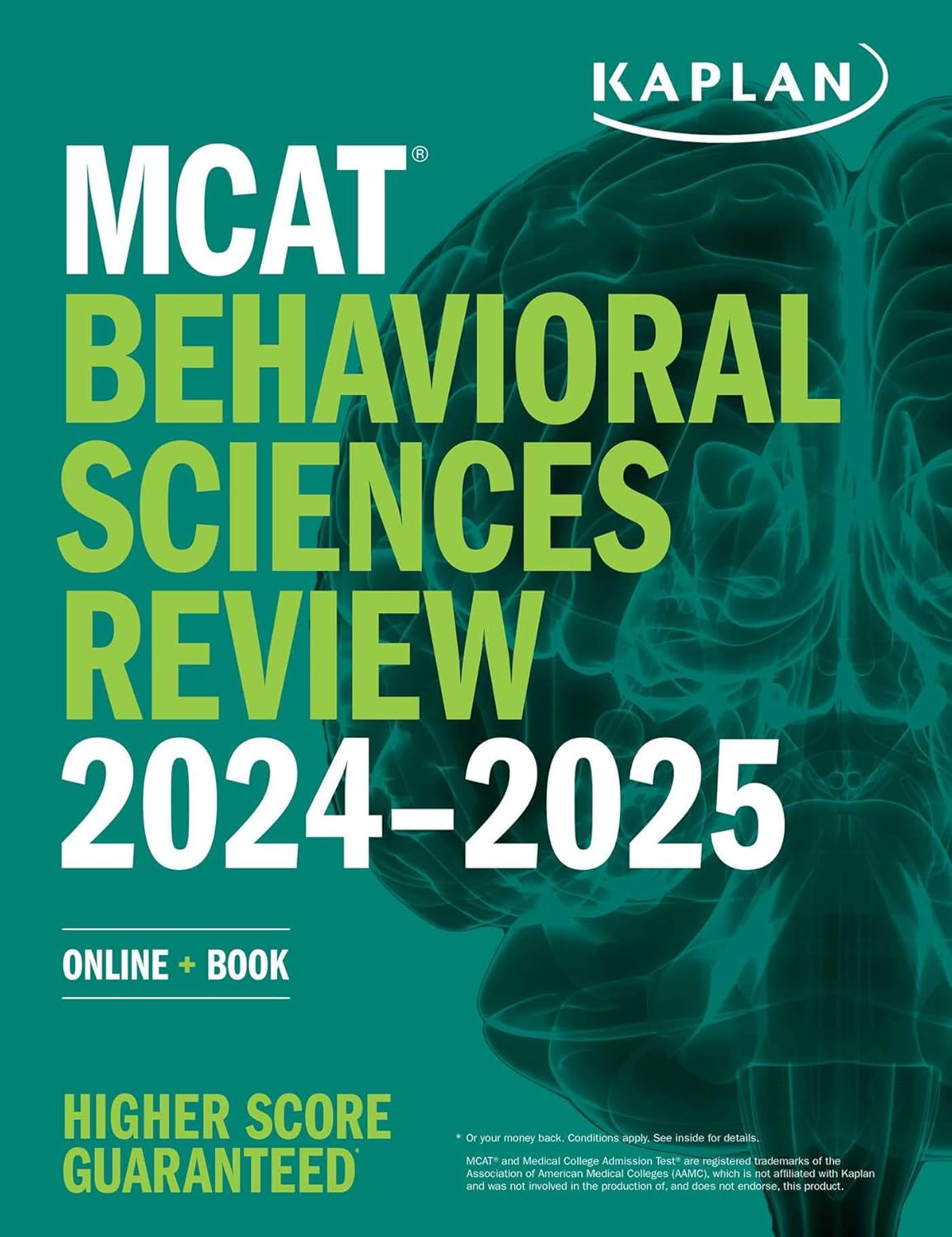 MCAT Behavioral Sciences Review 20242025 Online + Book (Kaplan Test