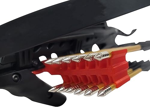 Miniatura 7 de Southland Archery Supply Pistola ballesta carcaj 3D impreso para 12 pernos soporte tejedor kit de montaje