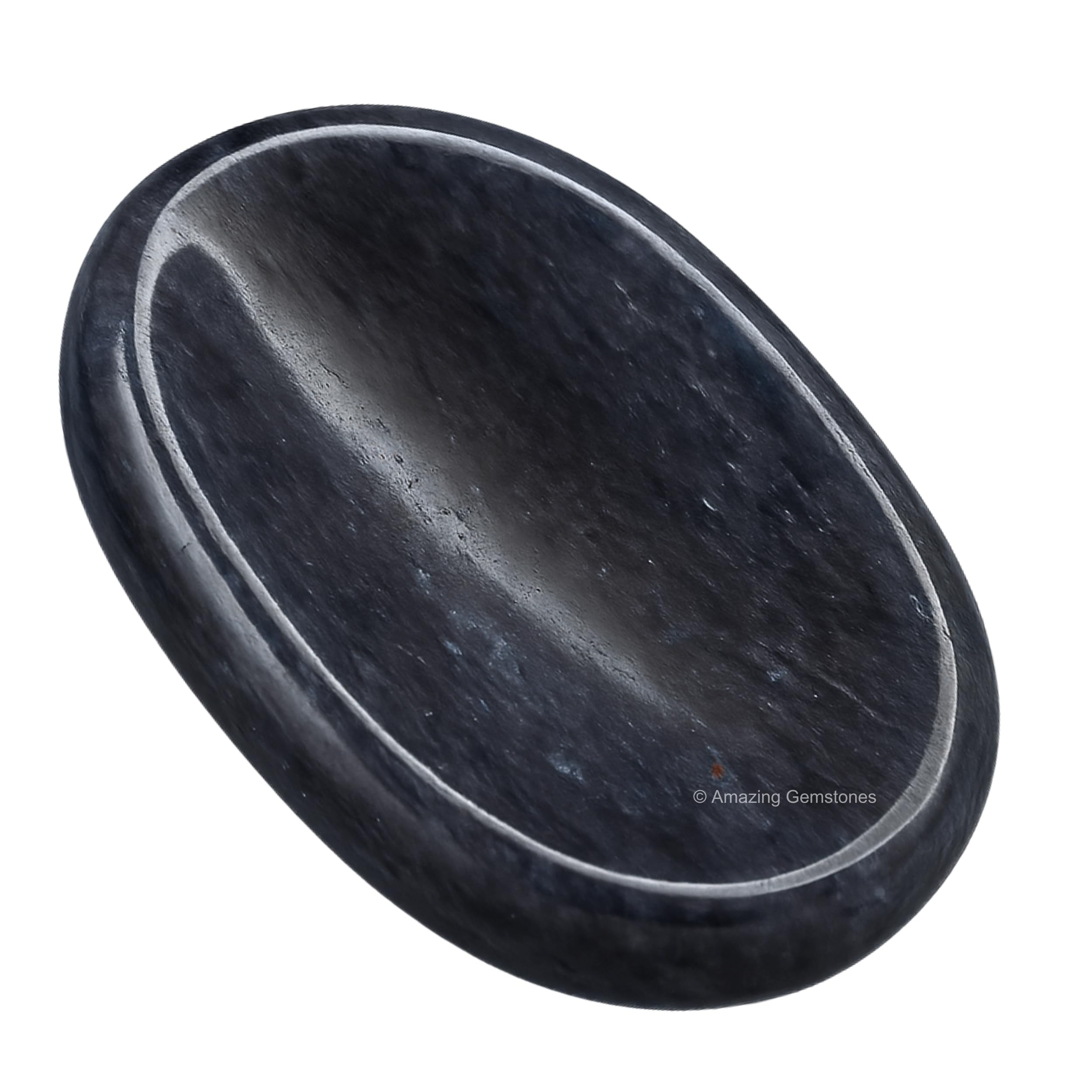 Blue Aventurine Crystal Worry Stones for Anxiety, 1.5" Inch Healing Crystal