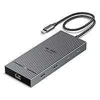 UGREEN Revodok Pro 2102 10Gbps Docking Station USB C Doppio HDMI 4K 60Hz Hub Adattatore