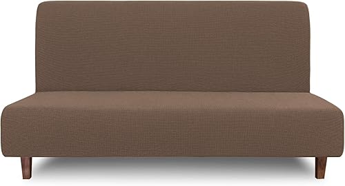 Vista 95 de Easy-Going Funda 100% impermeable para futón, con impermeabilidad doble para futón, funda de sofá jacquard elástica, protector de muebles a prueba