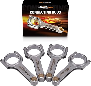 maXpeedingrods Connecting Rods 133mm for Mazda MX5 1.6 16v Miata 1.8L with 5/16" ARP 2000 Bolts