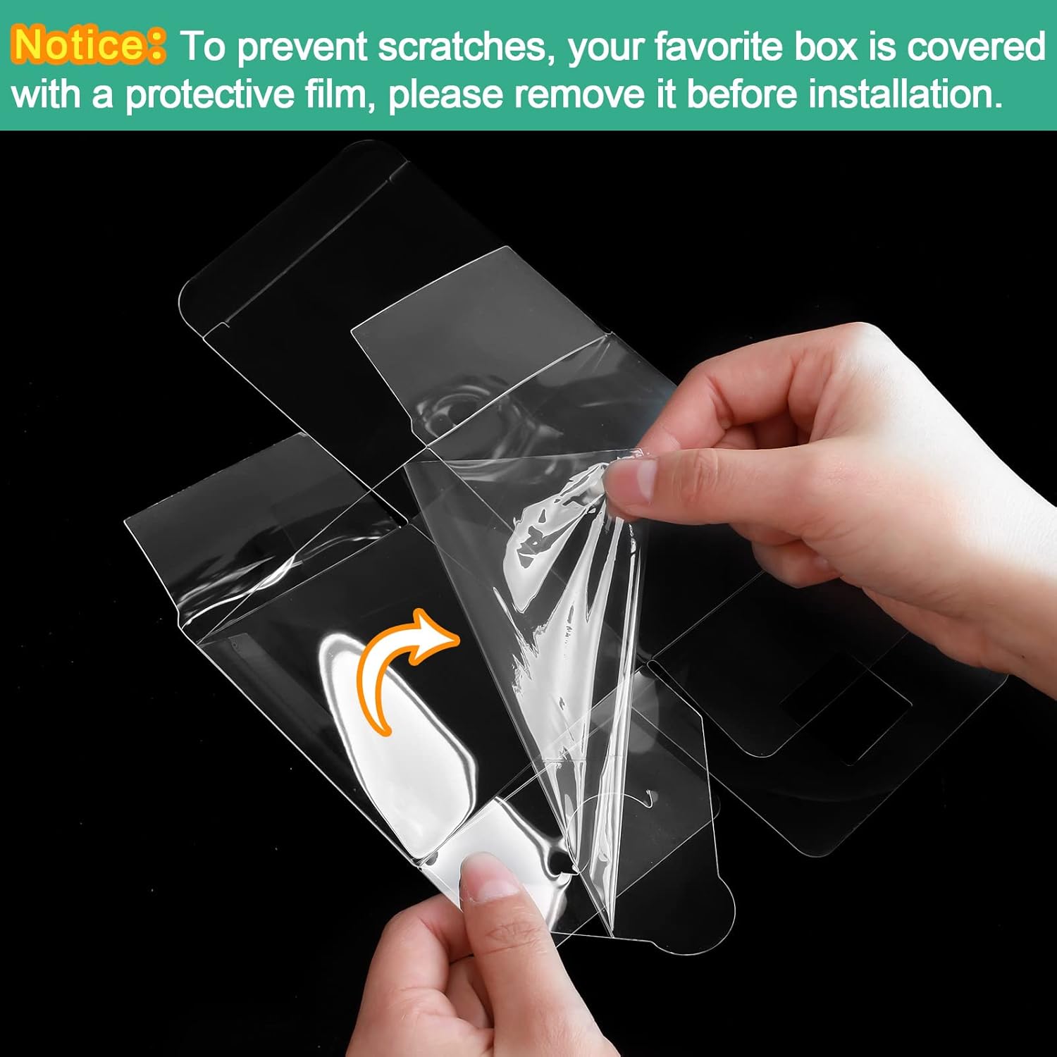 Eaasty 200 Pcs 3 x 3 x 3 Inch Clear Favor Boxes Small Transparent Candy Gift Box Plastic Treat Boxes Party Favor Cube for Packaging Containers Macaron Birthday Wedding Baby Shower