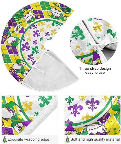 Miniatura 11 de Falda de árbol de Navidad para el día de cumpleaños, falda de árbol de 36 pulgadas para tartas, faldas de árbol de Navidad, tapete de pie de árbol