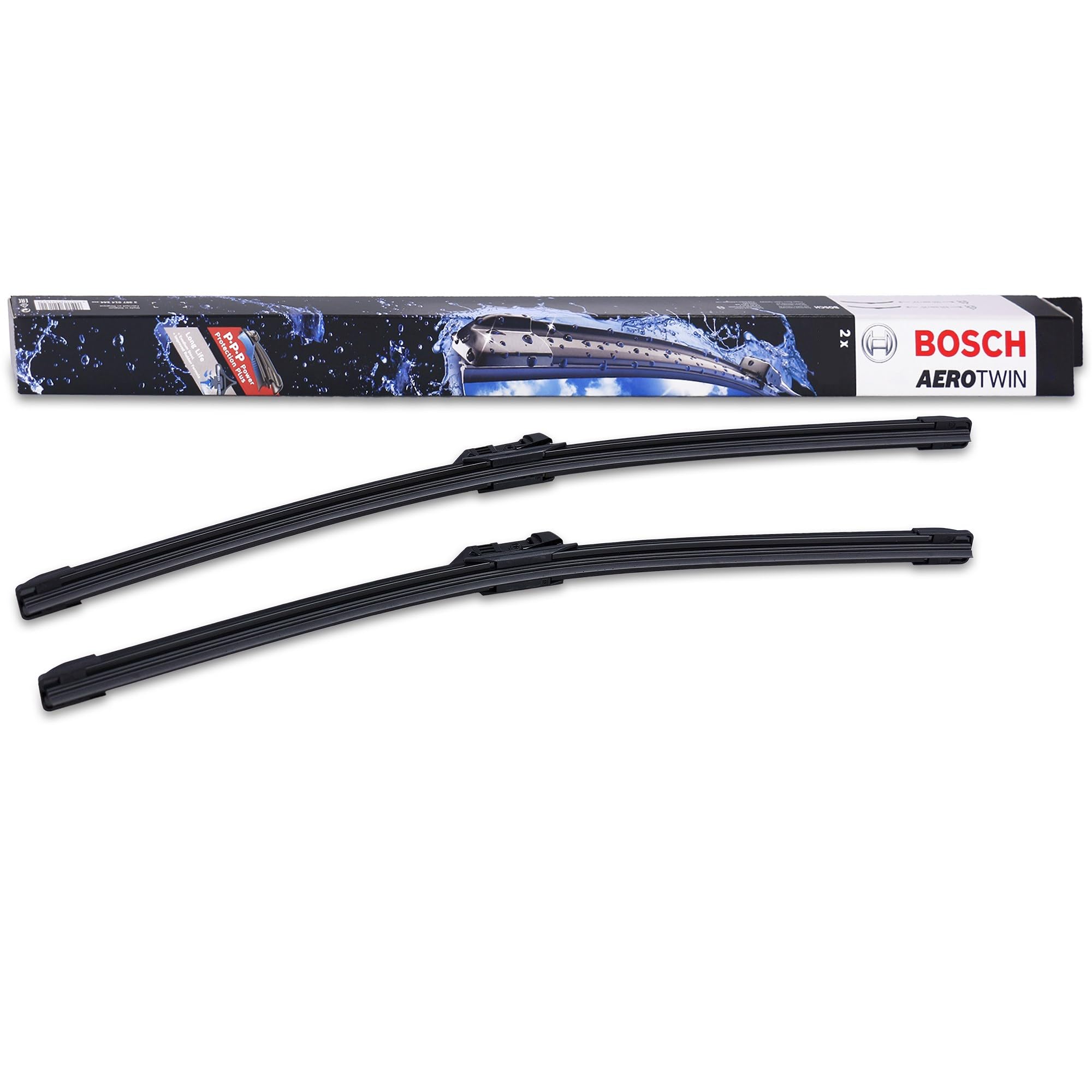 Tergicristalli Bosch Aerotwin A974S, Lunghezza 530Mm/475Mm, 1 Set Per Parabrezza Anteriore-image