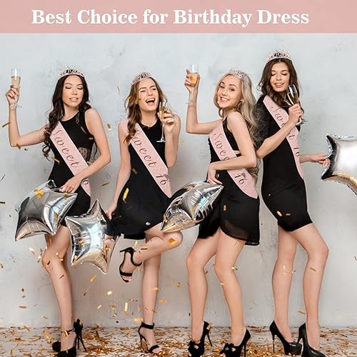 Miniatura 272 de Decoraciones de cumpleaños de 3 años para niñas; banda, corona/tiara, velas y adorno para pastel de cumpleaños de 3 años; regalos y decoraciones