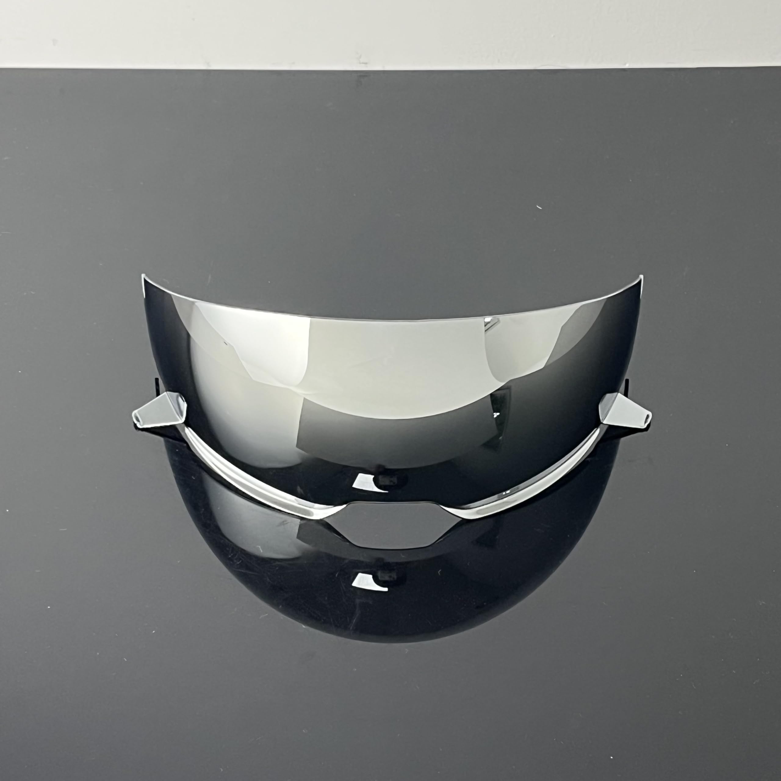Visera de casco, Escudo MT Street Fighter, visera sv, protector solar galvanizado, accesorios for casco (plata, for el día)