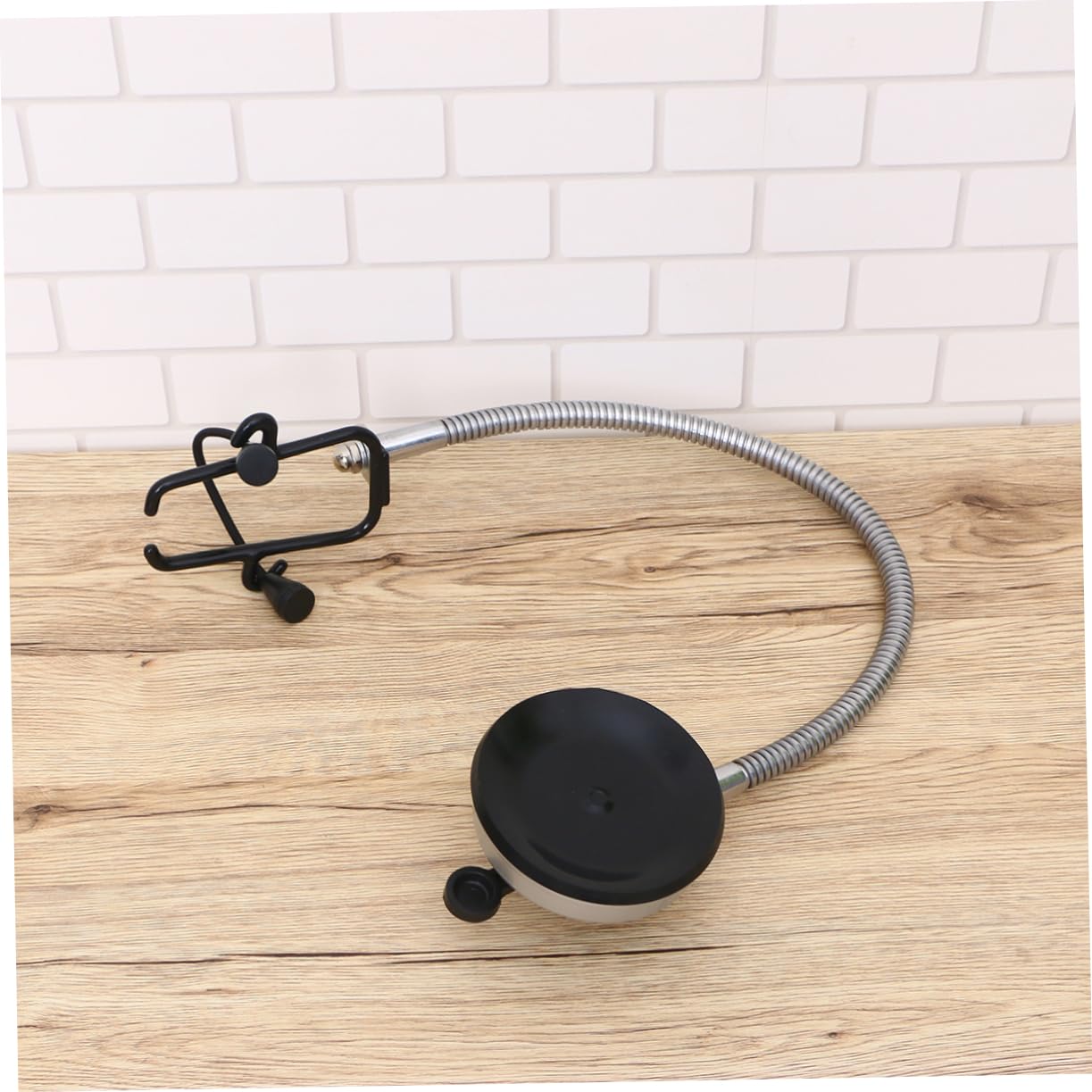 Didiseaon Soporte para Secador de Pelo Ajustable Soporte Manos Libres para Montaje Pared para Baño o Dormitorio