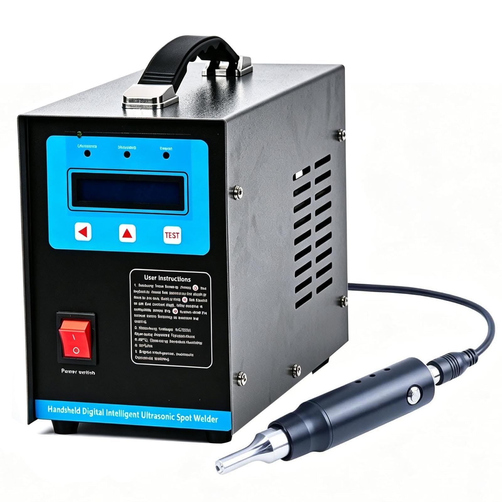 Kit Soldador Plástico Ultrasónico, Soldador Puntos Ultrasónico Mano 1000W
