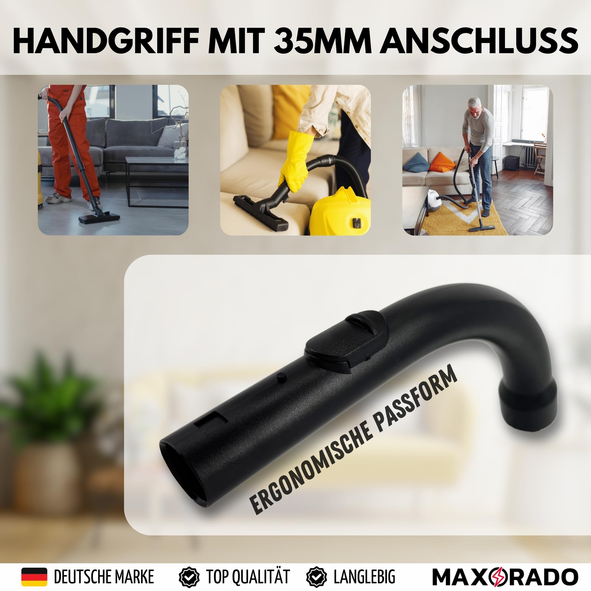 Impugnatura per aspirapolvere Miele S 771 Tango S 712 S711 S 381 S381 Plus S4211 S5211 S5211 S824 S726, alternativa all’originale nr. 5269091 9442600