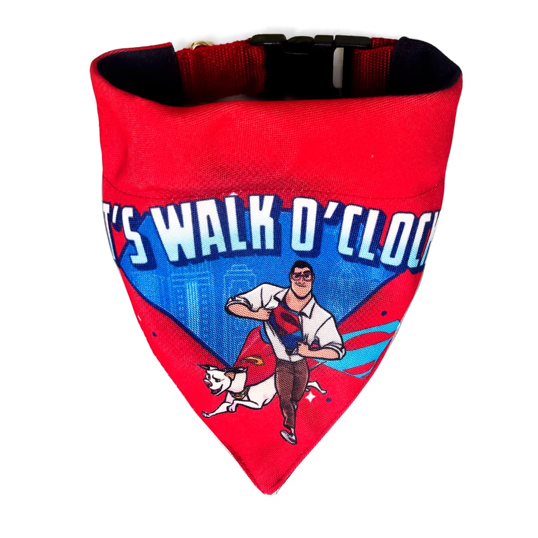 TDIT X�DC League of Super Pets Its Walk OClock Bandana Official Merchandise (M-L) (B0B8VZCQ2V) Amazon Price History, Amazon Price Tracker