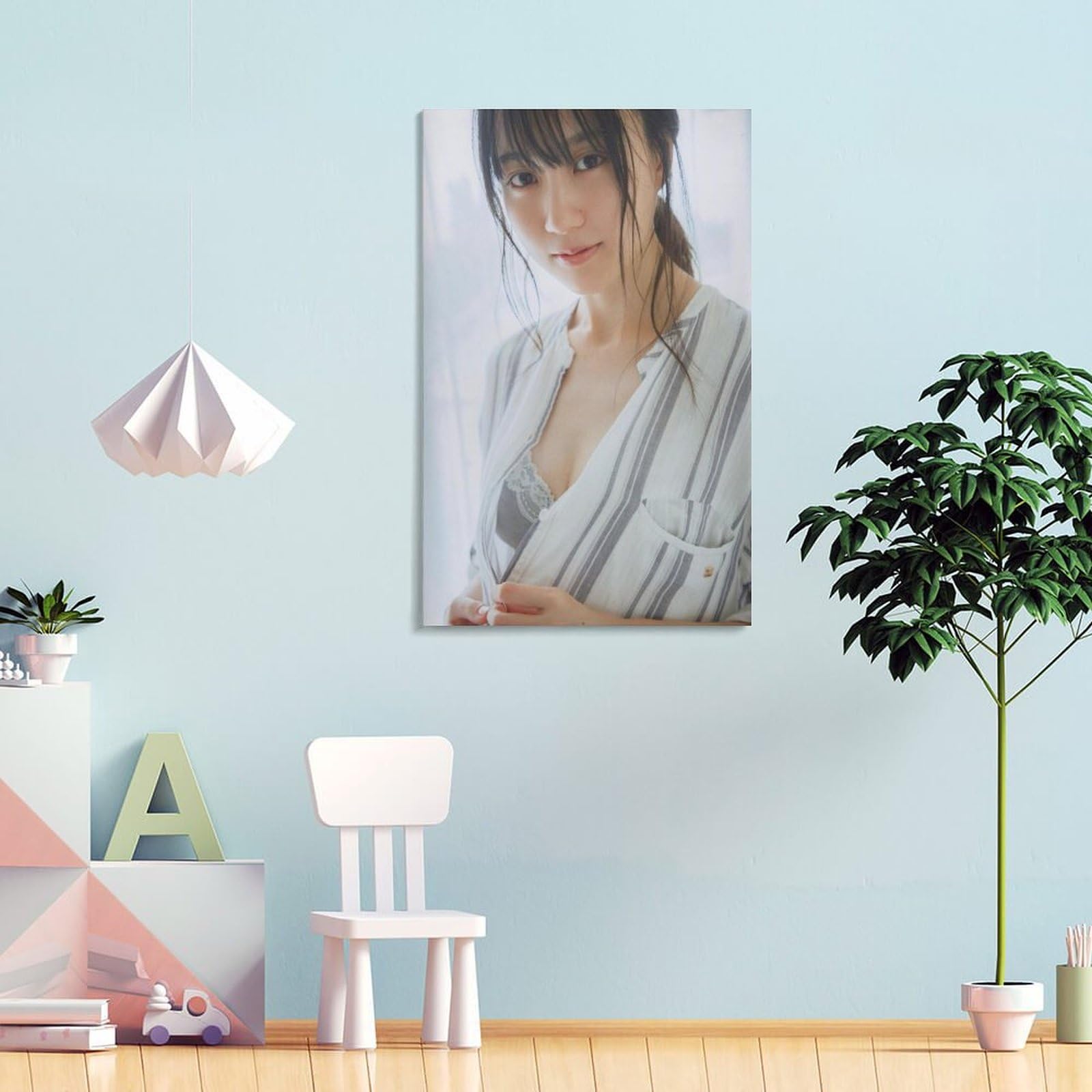 Amazon.co.jp: 賀喜遥香 写真ポスター (31) アートパネル キャンバス