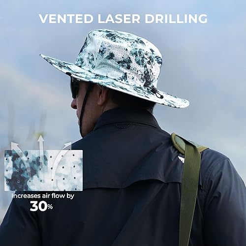 Miniatura 4 de KastKing Sol Armis UPF 50 Sombrero Boonie - Sombrero de Protección Solar, Sombrero de Pesca, Sombrero de Playa y Senderismo, Canotaje