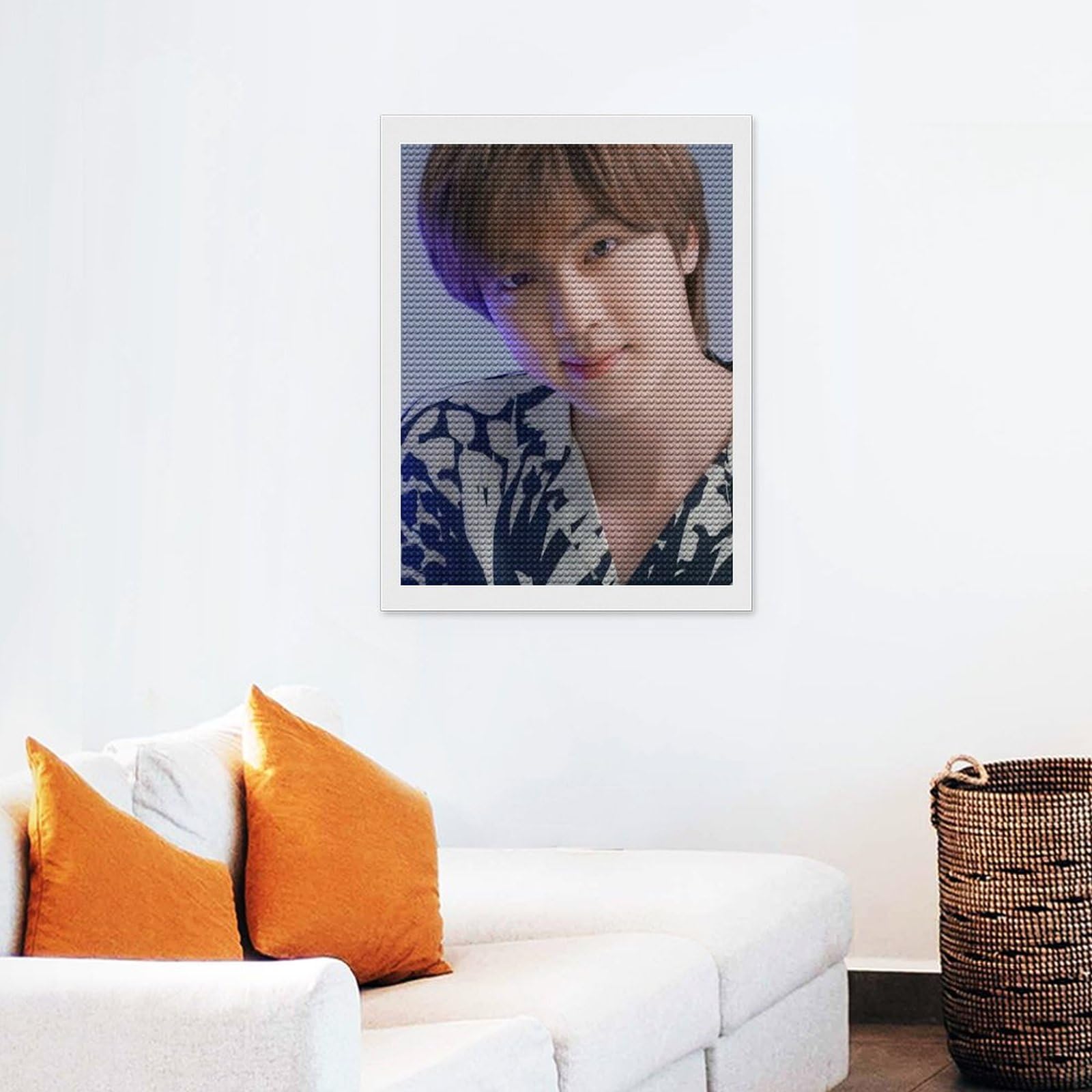 Amazon.co.jp: BTS Jin ダイヤモンドアート 丸いビーズ 操作簡単 応援